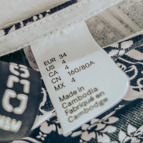 H&M Patterned Sleeveless Dress - Picture 5 of 5
